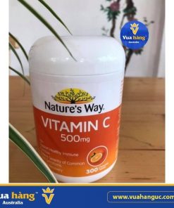 Viên ngậm vitamin c nature's way úc