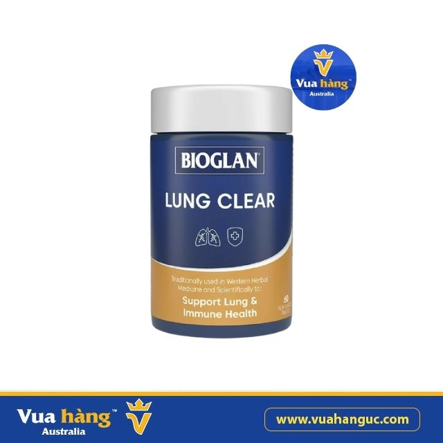 Viên uống bổ phổi Bioglan Lung Clear 60 viên